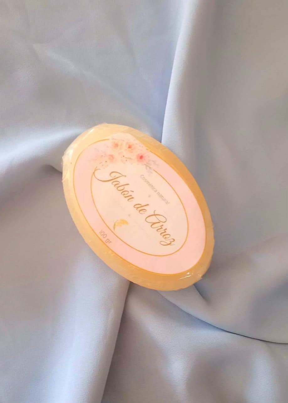 Jabón Antiacné de Arroz y Avena