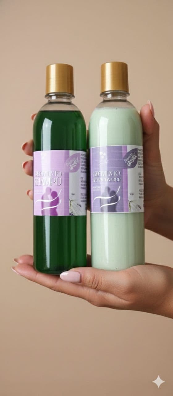 Champú y Acondicionador Anticaída y Crecimiento de Romero