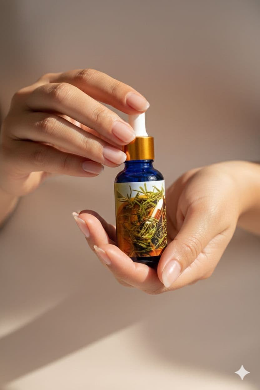 Aceite de Romero Anticaída y Crecimiento