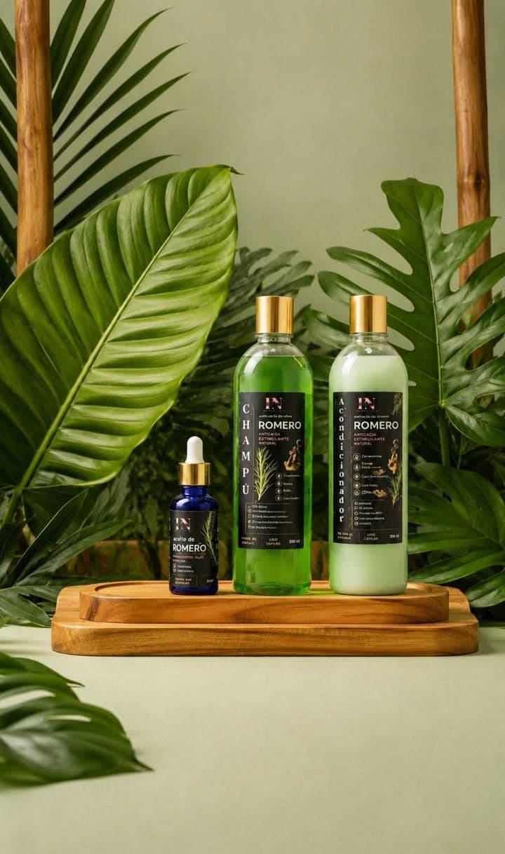 Kit de Romero Anticaída y Crecimiento del cabello