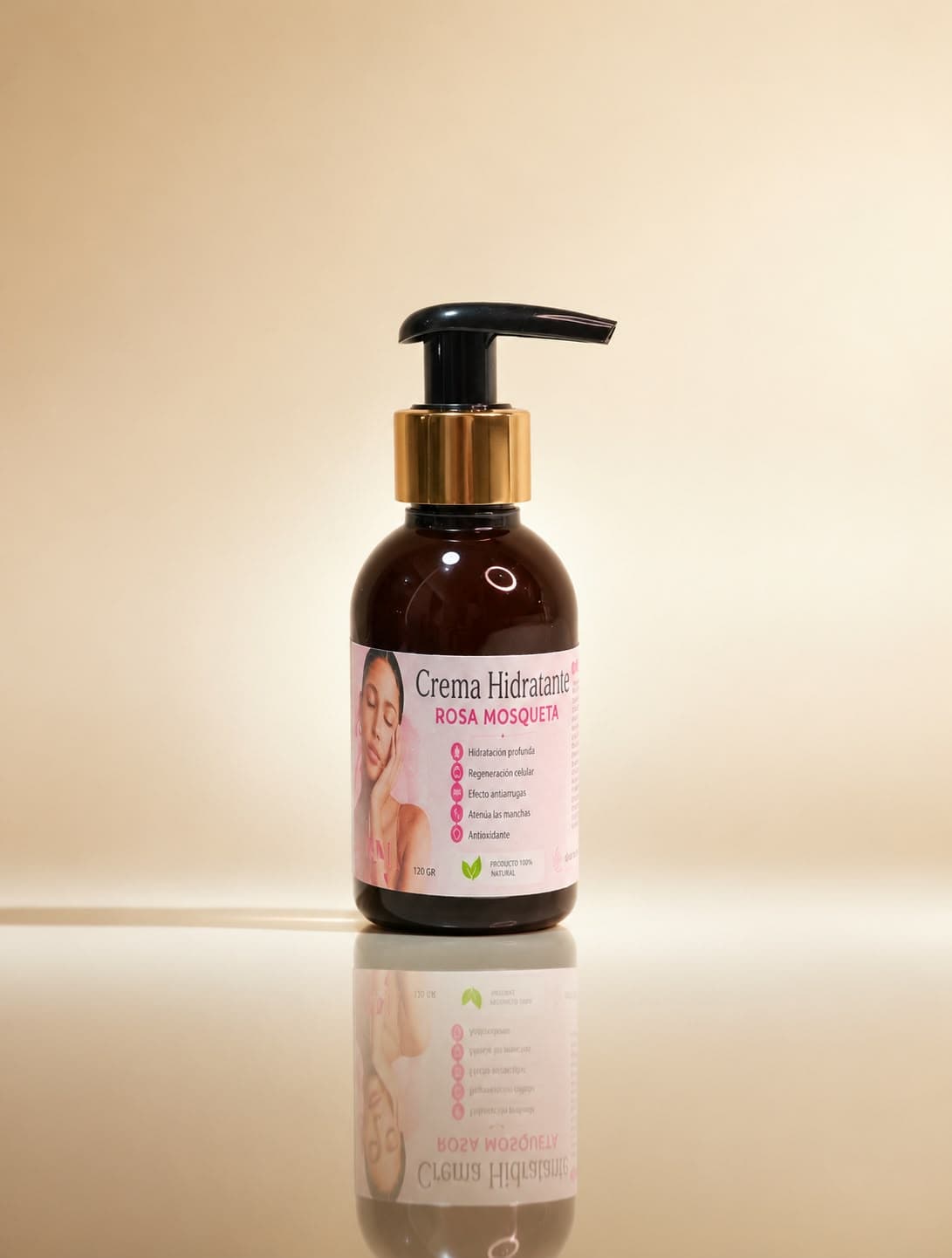 Crema Hidratante y Regeneradora / Rosa Mosqueta y Biotina