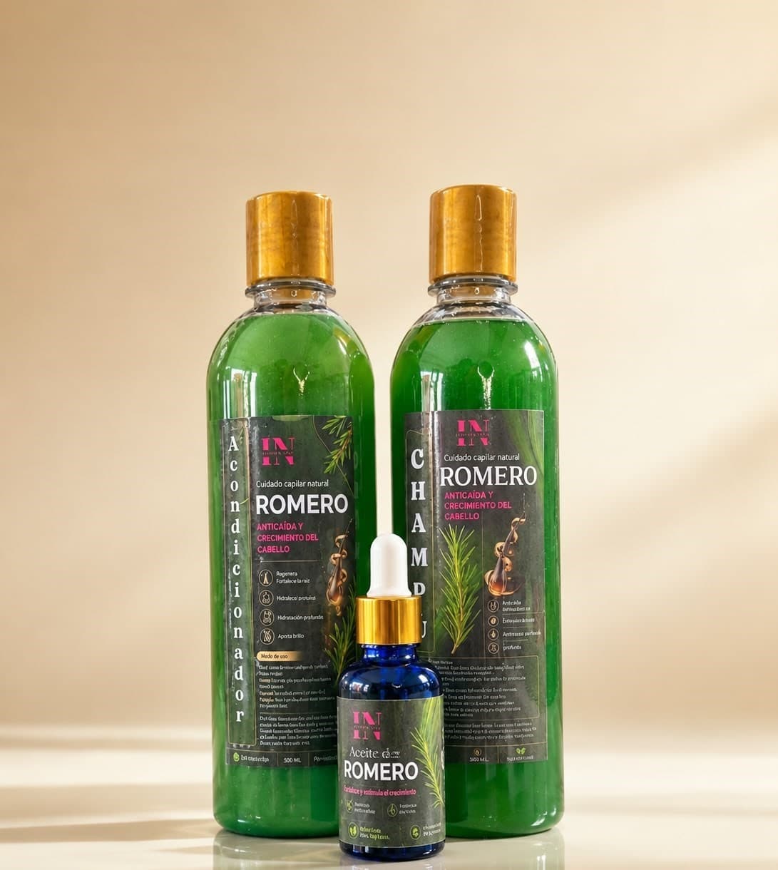 Kit Esencial de Romero / Anticaída y Crecimiento del cabello