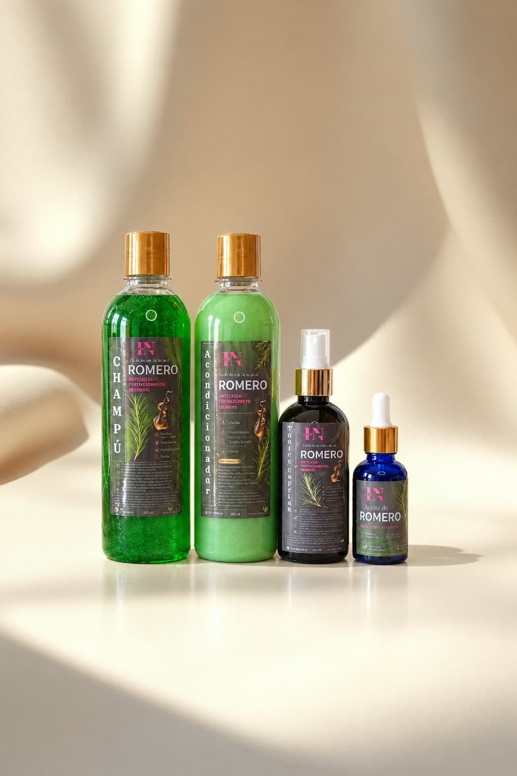 Kit Premium Anticaída y Crecimiento del cabello de Romero y Batana