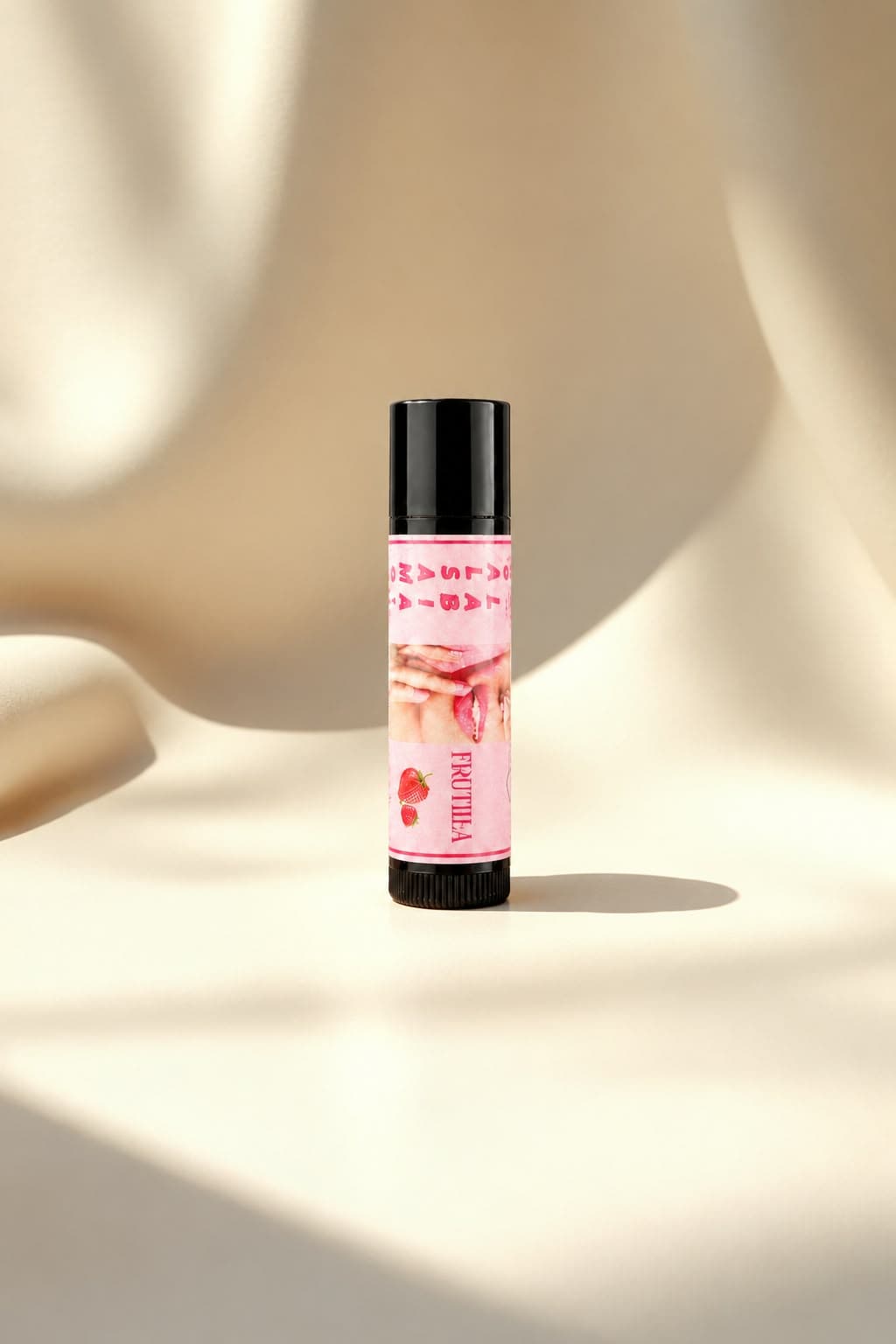 Bálsamo Labial Súper Hidratante / Frutilla y Cacao
